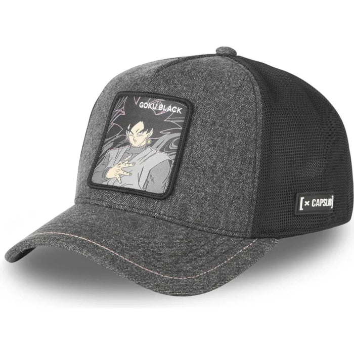 Gorras Trucker - Capslab Dragon Ball Z Goku Black DBS7 BLA gris