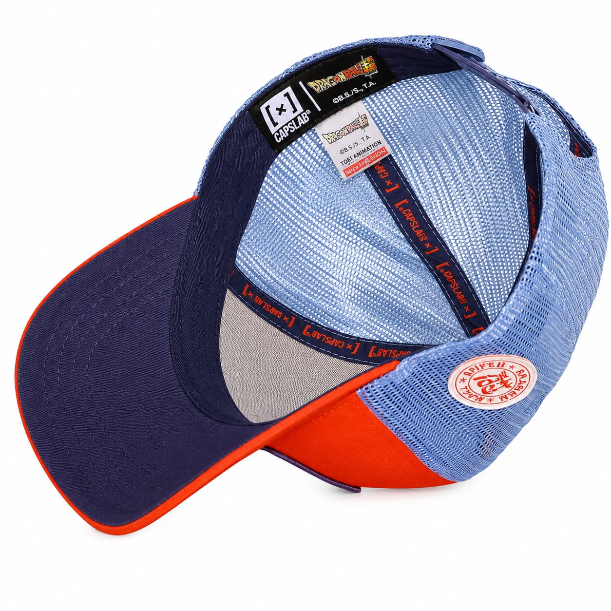 Gorras Trucker - Capslab Dragon Ball Super Naranja Goku Ultra DBS8 ULT