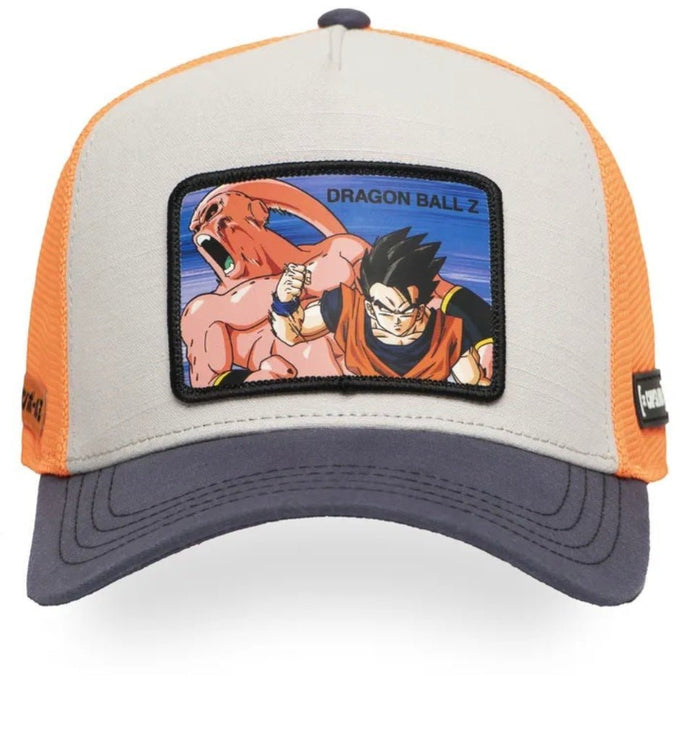 Gorras Trucker - Capslab Gohan vs Majin Buu – Dragon Ball Z – multicolor