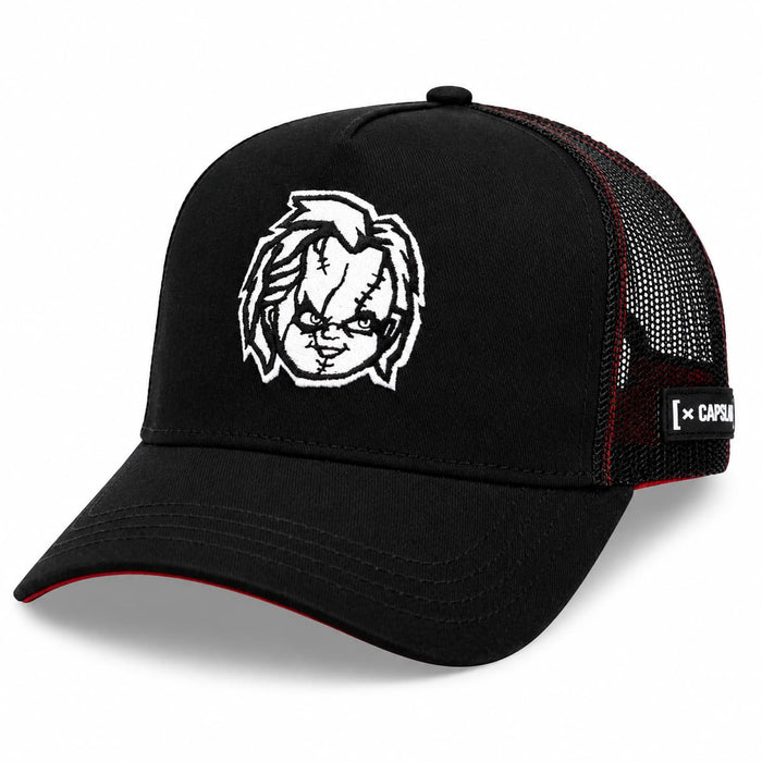 Gorras Trucker - Capslab Chucky Negra Trucker CHU1 BLOB