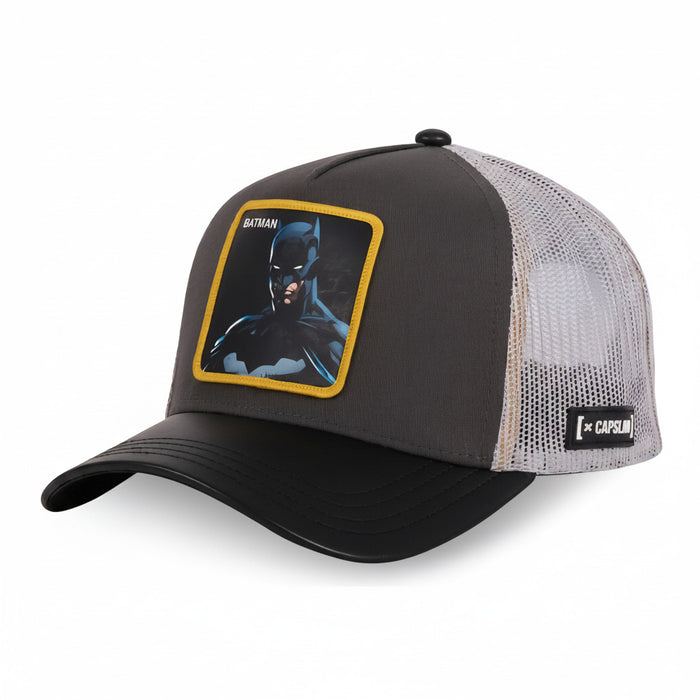 Gorras Trucker - Capslab gris negra batman dc comics REV