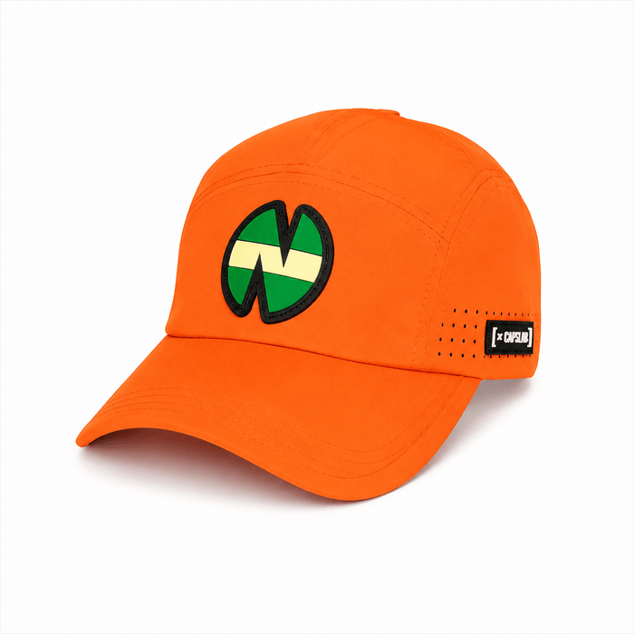 Gorras strapback - Capslab Oliver y Benji Naranja portero SBS PRI