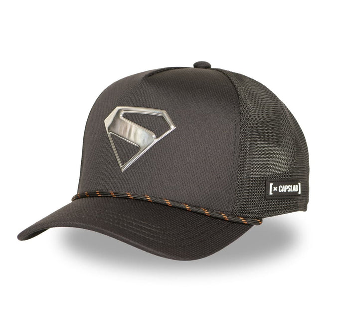 Gorras Trucker - Capslab Trucker Negra Superman DC Comics