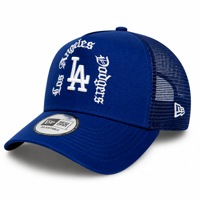 Los Angeles Dodgers Trucker 9FORTY Azul Woodmark