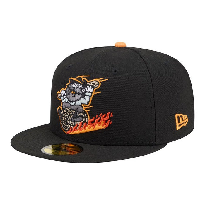 Gorras 59FIFTY - New Era 59FIFTY Bowling Green Hot Rods Negra