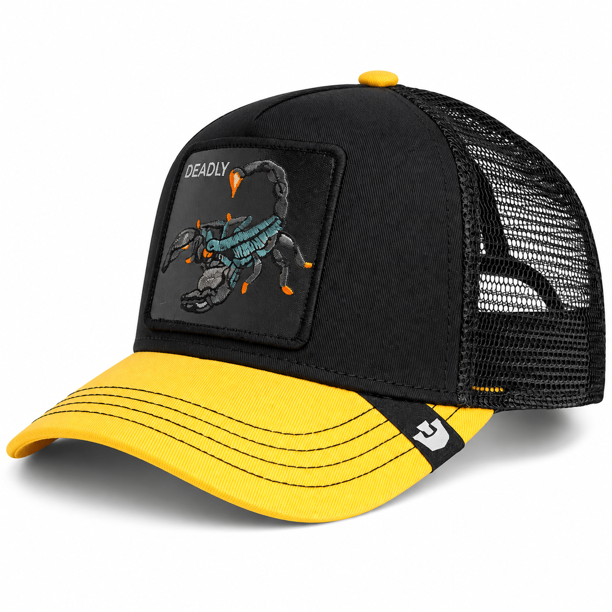Gorras Trucker - Goorin Bros Escorpión Negra y Amarilla
