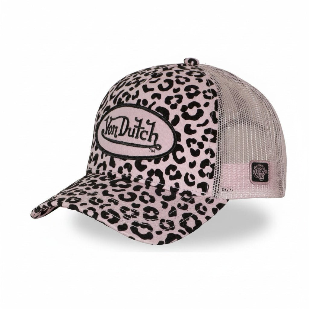 Gorras Trucker - Von Dutch Trucker Rosa Leopardo