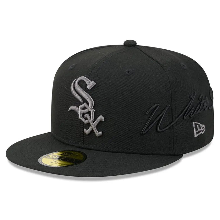 New Era 59FIFTY Chicago White Sox Side Script - Negra