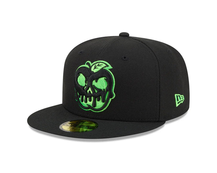 Gorras 59FIFTY - New Era 59FIFTY Hill City Howlers Poison Apples Negra