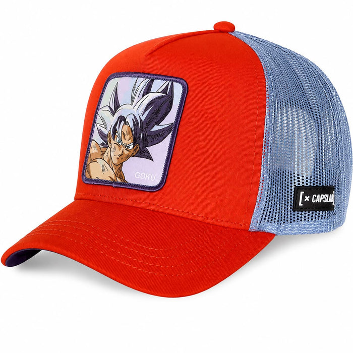 Gorras Trucker - Capslab Dragon Ball Super Naranja Goku Ultra DBS8 ULT