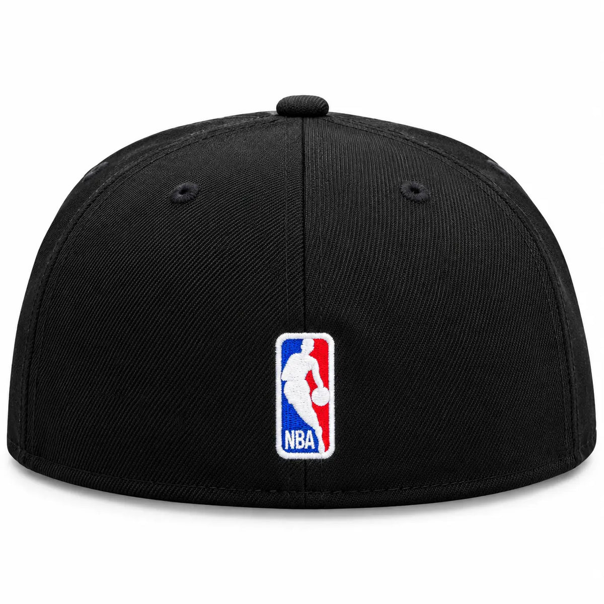 Gorra New Era 59FIFTY Houston Rockets negra Multipatch HWC vista trasera