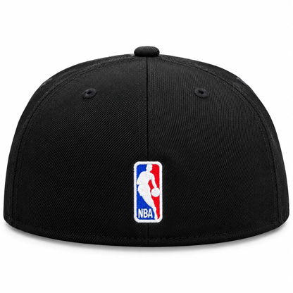 Gorra New Era 59FIFTY Houston Rockets negra Multipatch HWC vista trasera