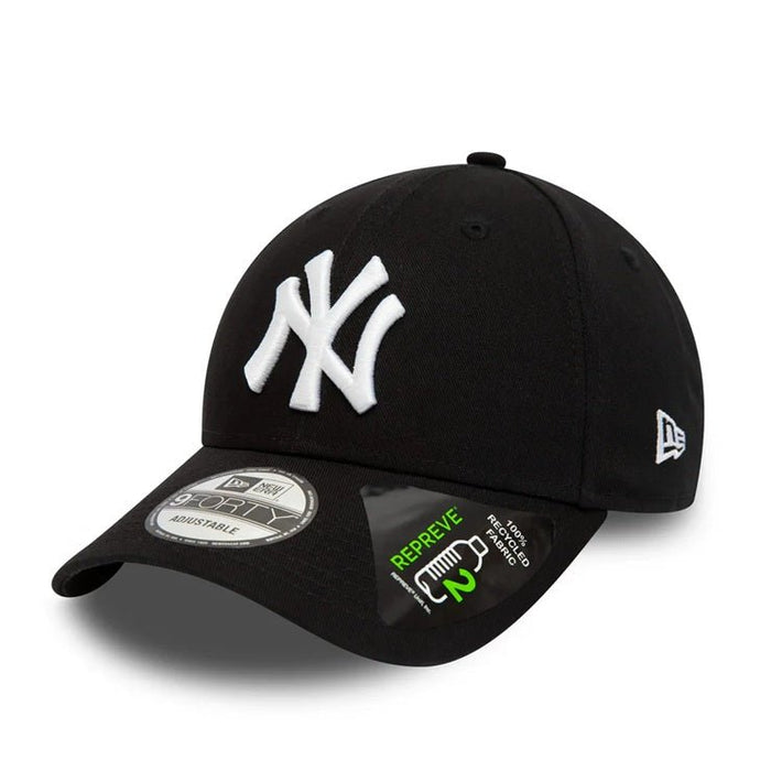 Gorras strapback - NY Yankees Negra Repreve Essential 9FORTY