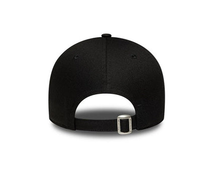 Gorra New Era Mujer Los Angeles Dodgers Negra con LA marrón adjustable