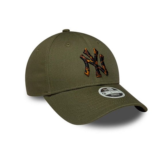 Gorras strapback - NY Yankees FORTY Mujer Olive Tortoise