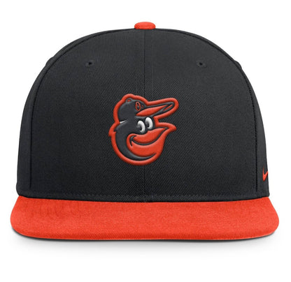 Gorras snapback - Baltimore Orioles Nike Dri-FIT negra y naranja
