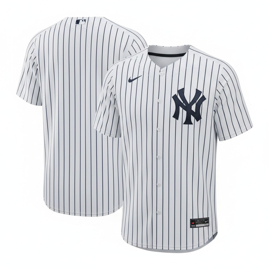 Beisbolera - Jersey Nike MLB New York Yankees Blanco/Azul Hombre2