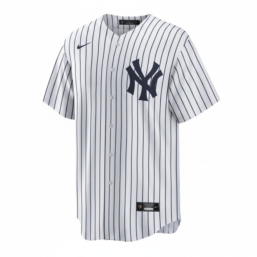 Beisbolera - Jersey Nike MLB New York Yankees Blanco/Azul Hombre