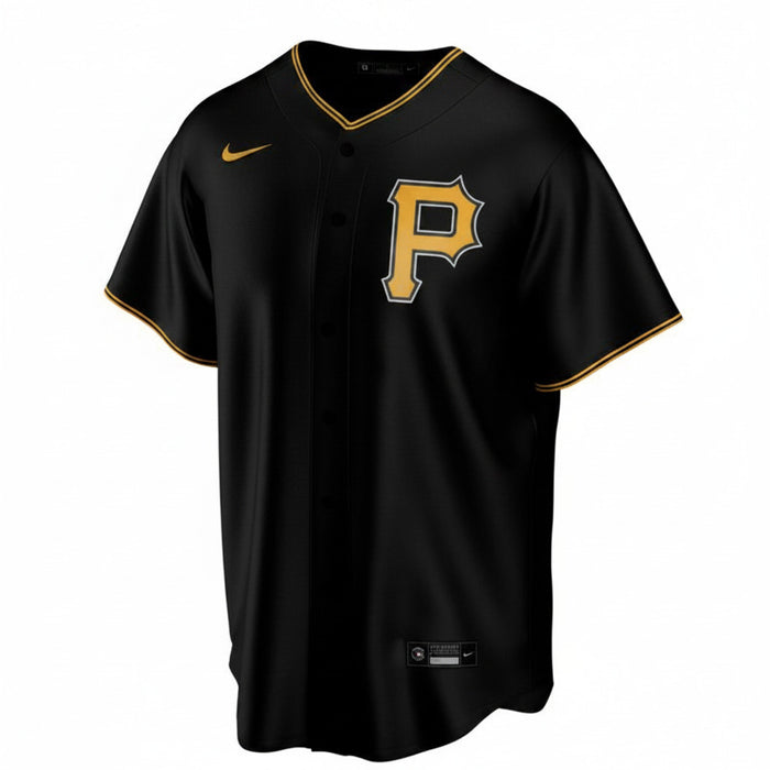 Jersey de béisbol - Jersey Nike MLB Pittsburgh Pirates Negro Hombre