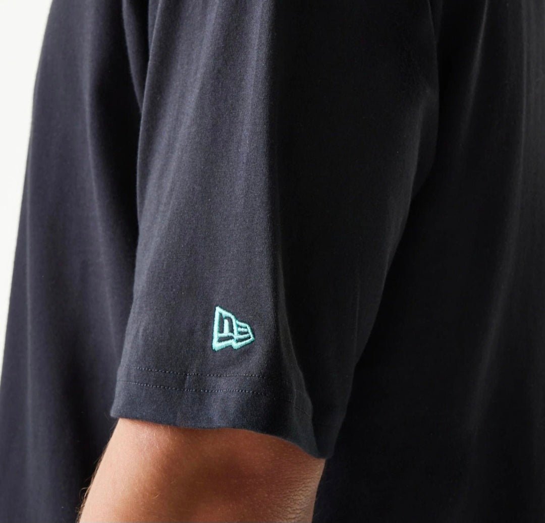Camiseta - Shirt Bulls negra oversize