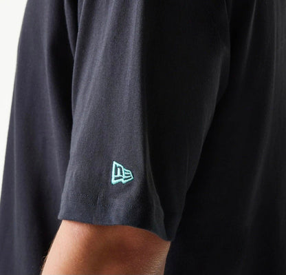 Camiseta - Shirt Bulls negra oversize