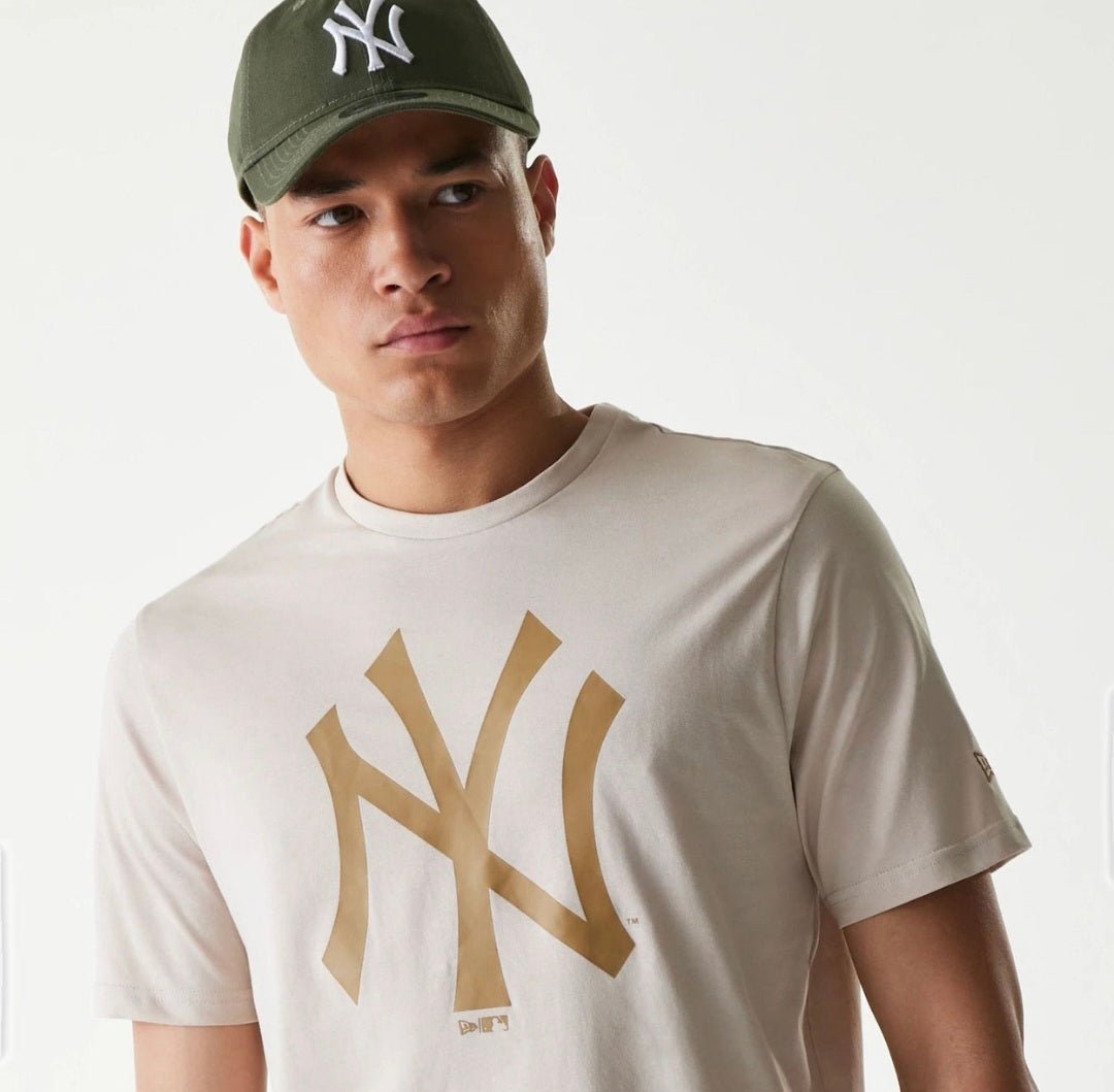Camiseta - New York Yankees beige new era MLB regular