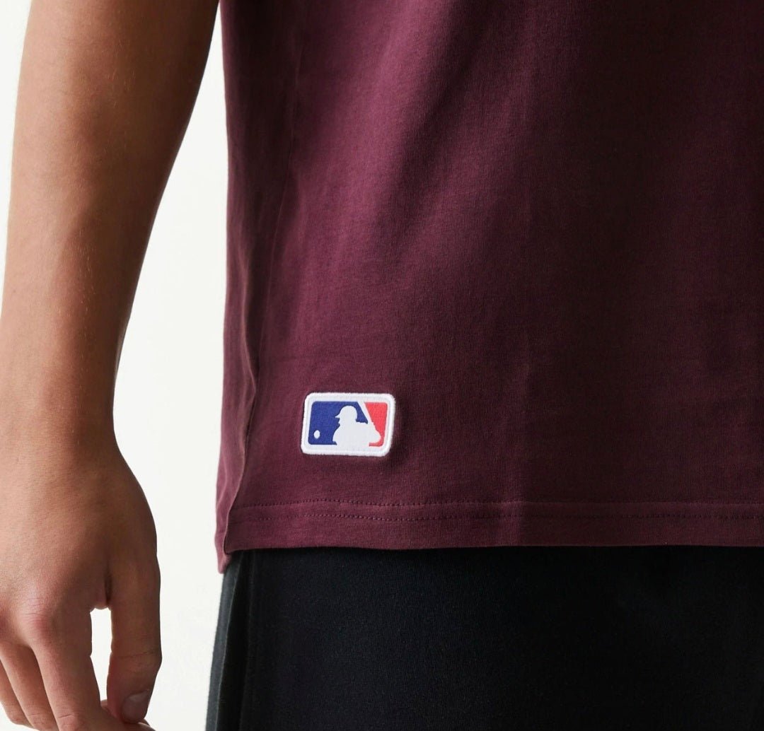 Camiseta - NY Yankees granate new era burdeos shirt