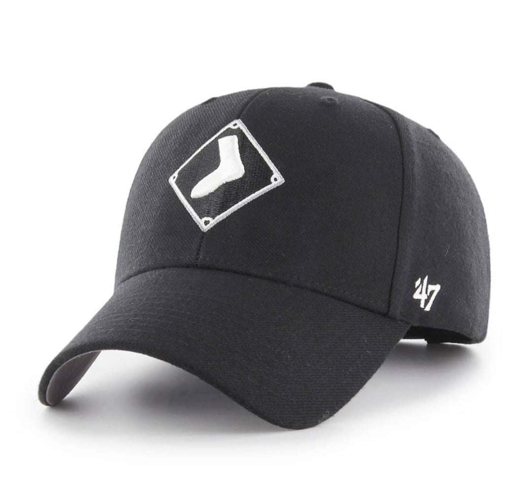 Gorras strapback - Chicago White Sox Negra '47 | MVP strapback calcetín
