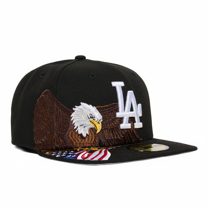 Gorras 59FIFTY - New Era 59FIFTY Los Angeles Dodgers Negra Eagle Flag