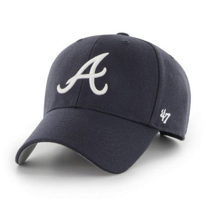 Gorras strapback - Atlanta Braves Azul Marino '47 MVP strapback