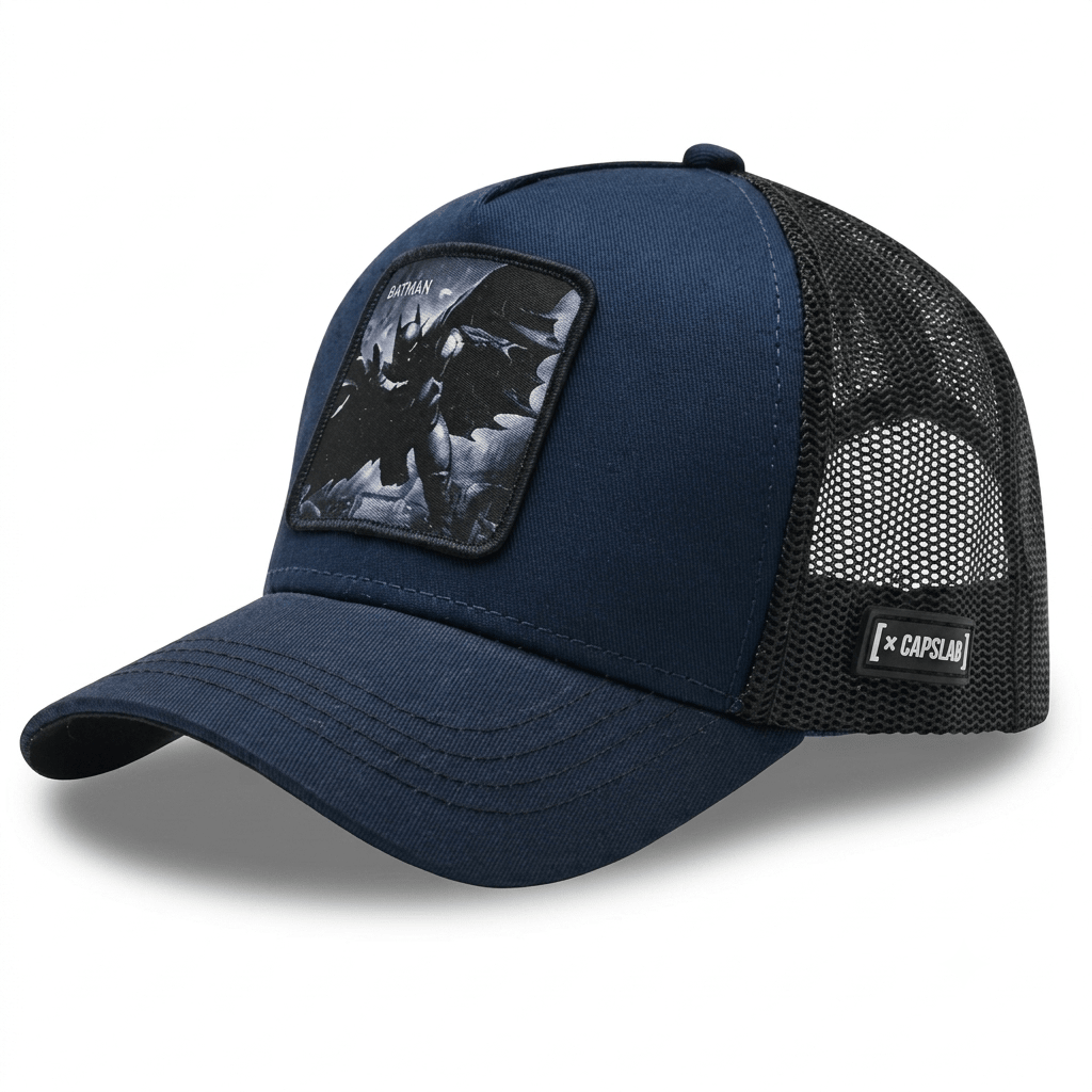 Gorras Trucker - Capslab Dc Comics Batman Azul Marino DC2 BAT4B