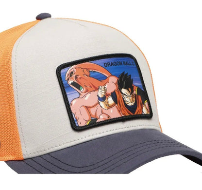 Gorras Trucker - Capslab Gohan vs Majin Buu – Dragon Ball Z – multicolor