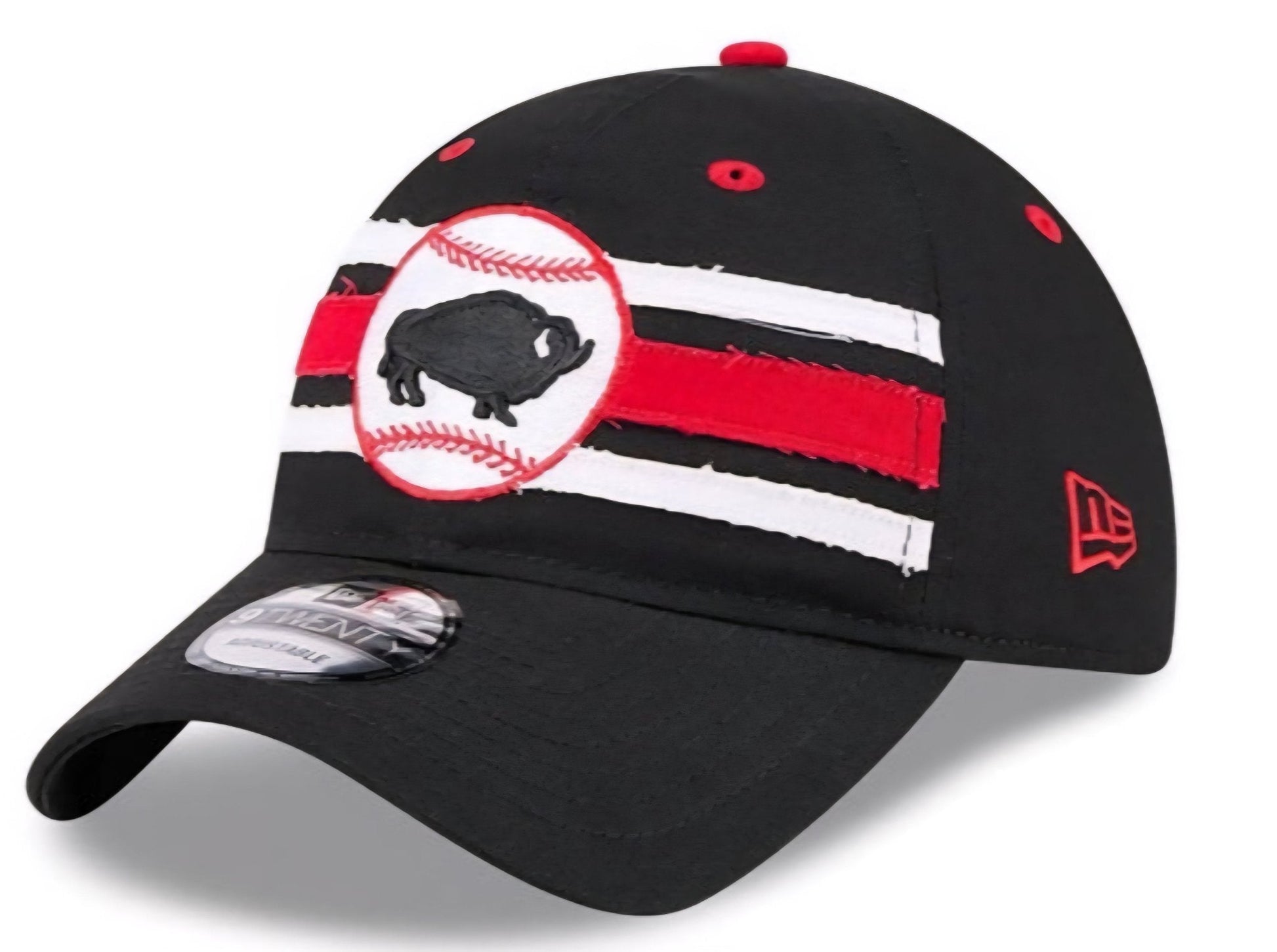 Gorras strapback - Buffalo Bisons MiLB 9TWENTY negra