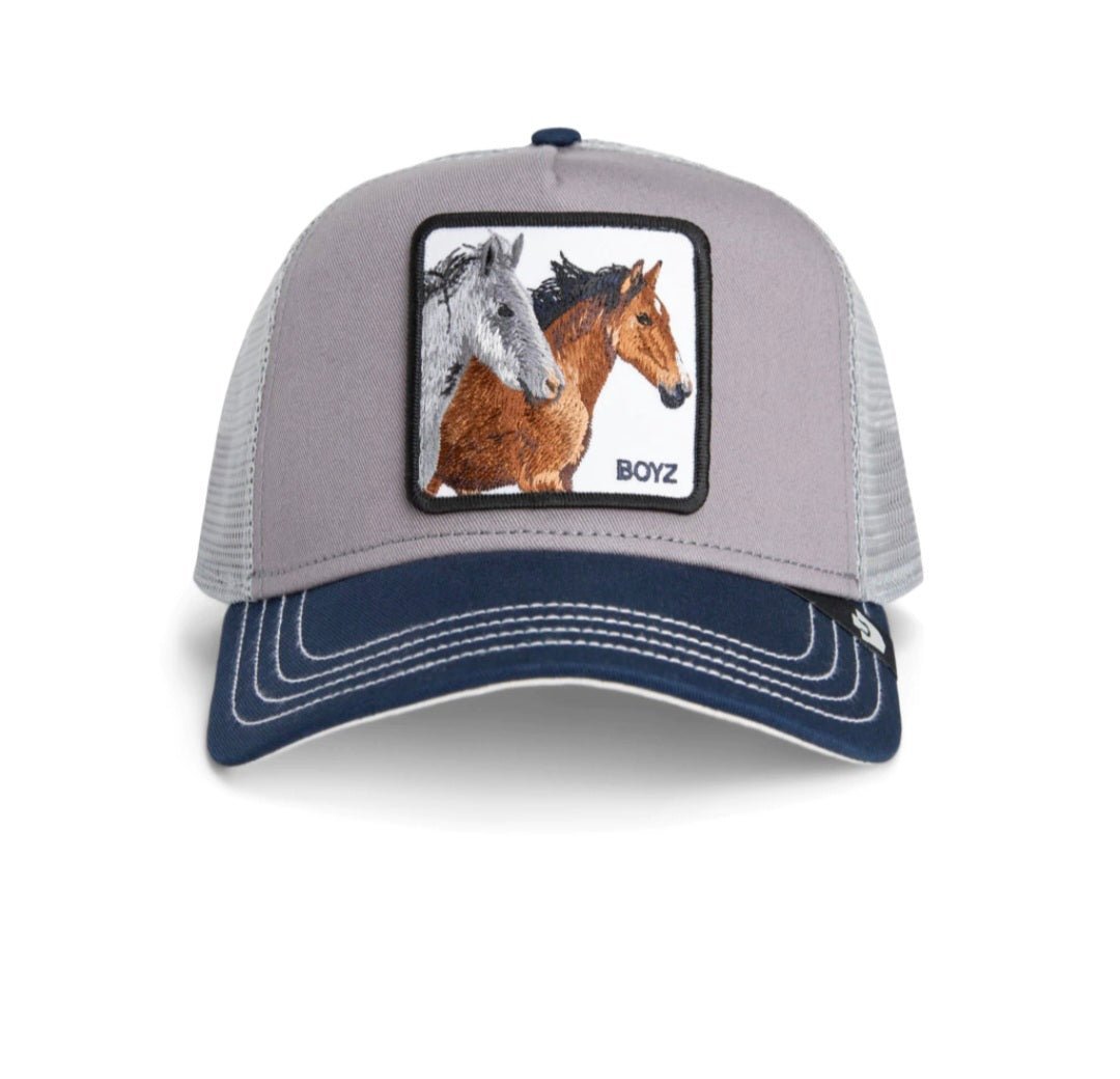 Gorras Trucker - Goorin Bros BOYZ Trucker gris/azul