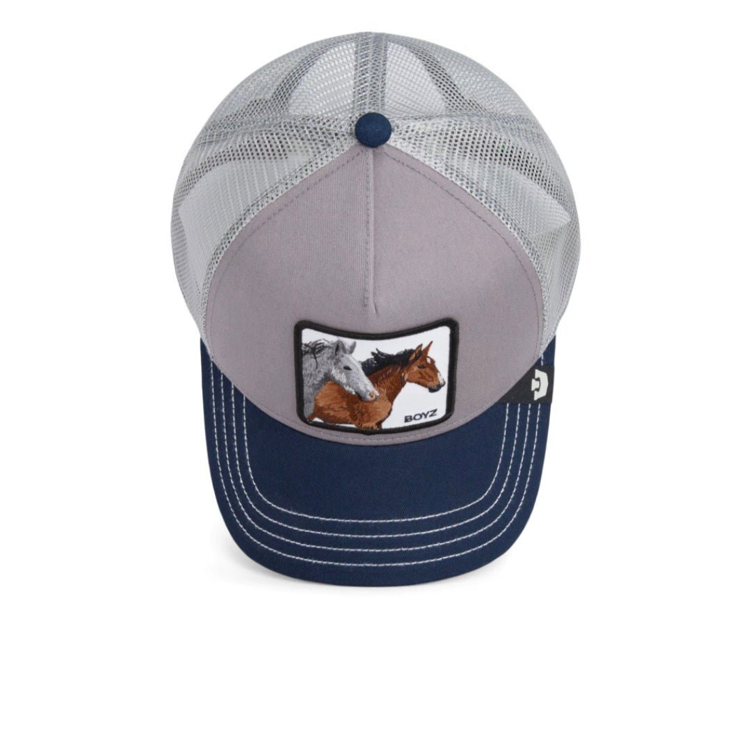 Gorras Trucker - Goorin Bros BOYZ Trucker gris/azul