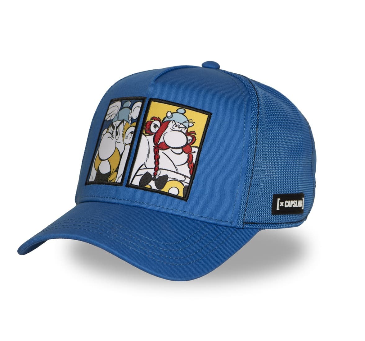 Gorras Trucker - Capslab Trucker Asterix Versus Obelix Azul Trucker