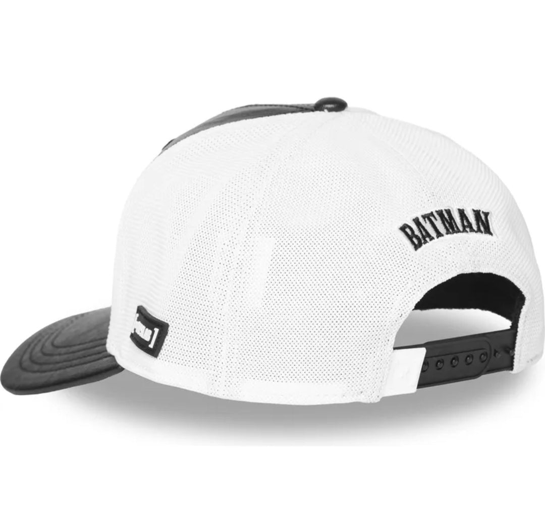 Gorras Trucker - Capslab Batman x Enigma negra y blanca