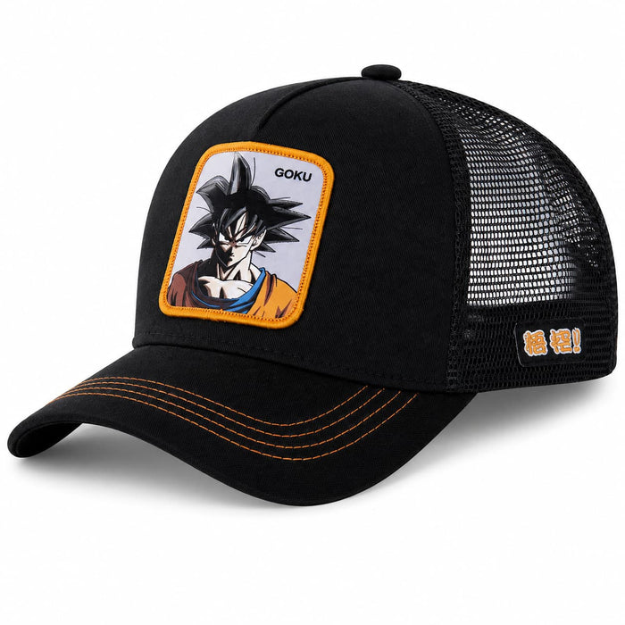 Gorras Trucker - Capslab Dragon Ball Z Negra Goku DBZ GOKD