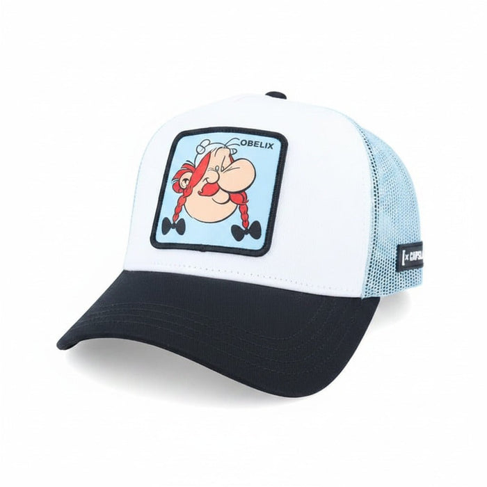 Gorras Trucker - Capslab Obelix Negra/Blanca/Azul AST1 MEN