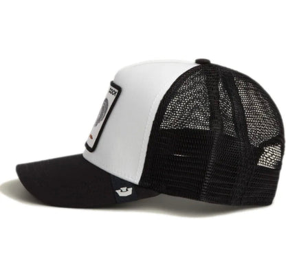 Gorras Trucker - goorin bros COCK blanca y negra