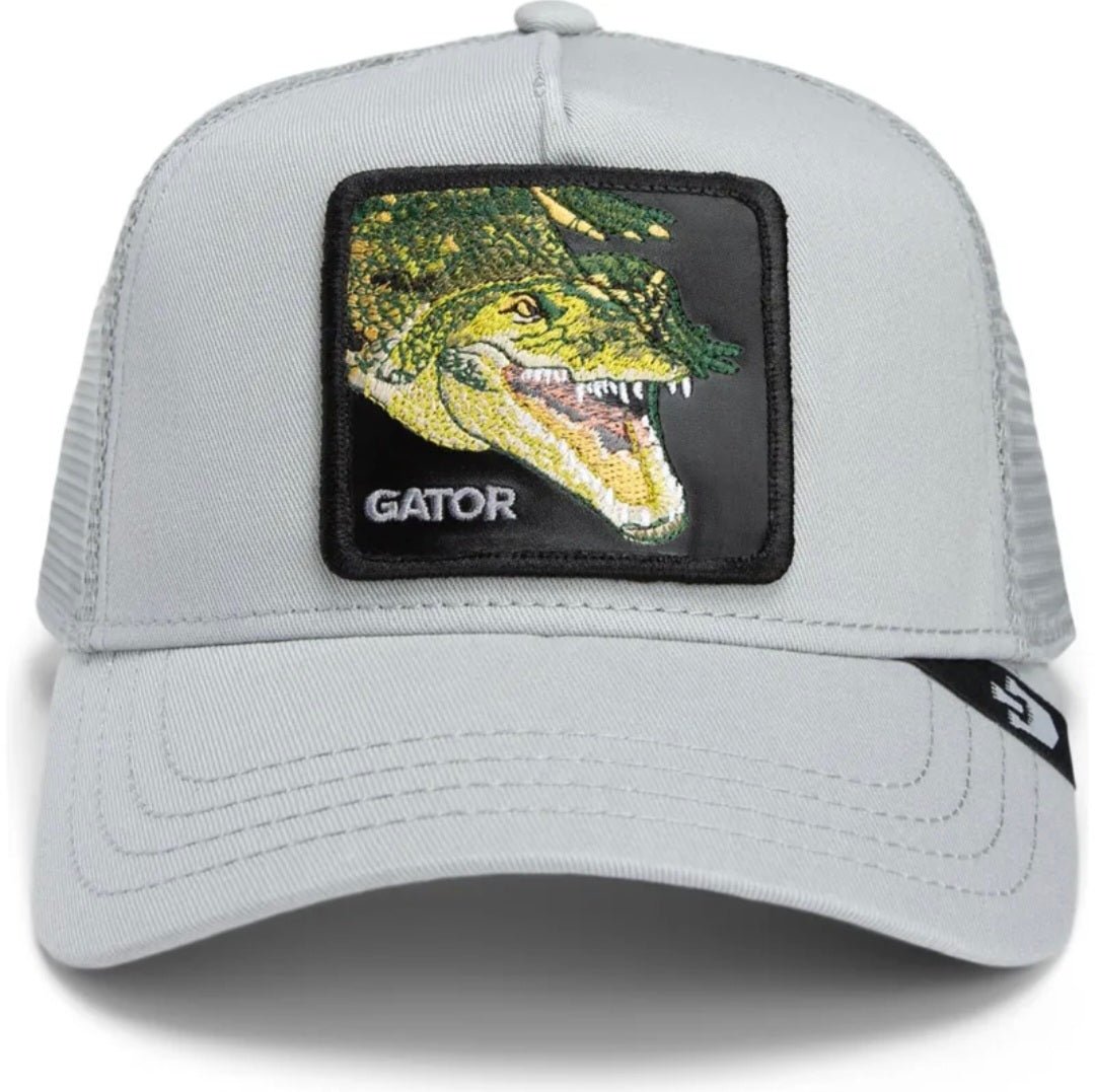 Gorra gator trucker gris goorin bros -