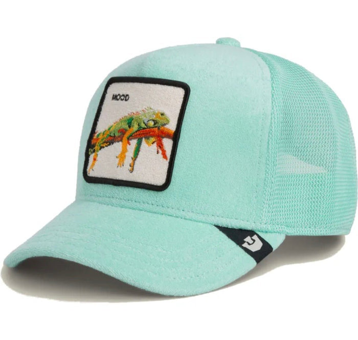 Gorras Trucker - Goorin Bros azul aqua iguana MOOD