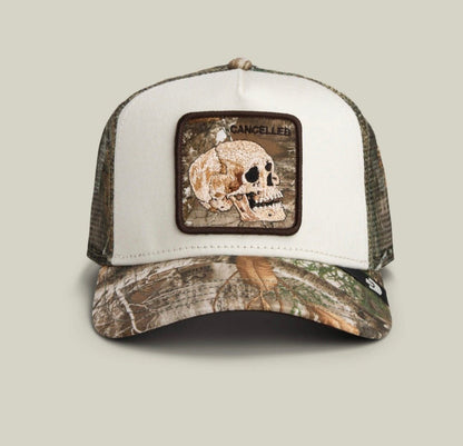 Gorras Trucker - Goorin Bros SKULL calavera camuflaje