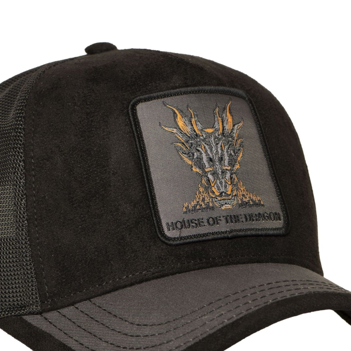 Gorras Trucker - Capslab house if dragon negra/gris GOT