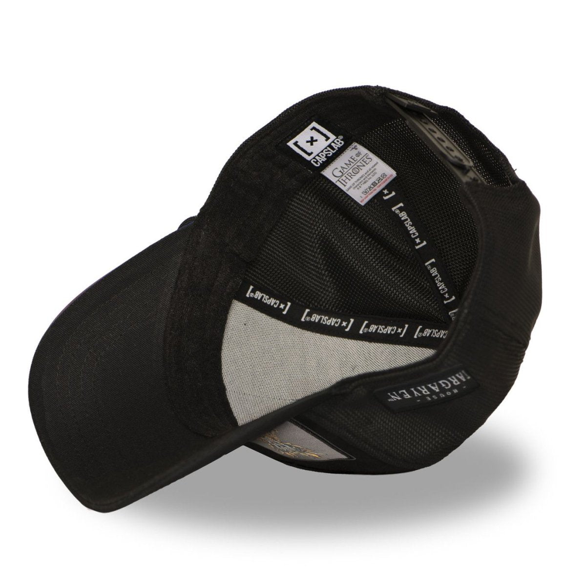 Gorras Trucker - Capslab house if dragon negra/gris GOT