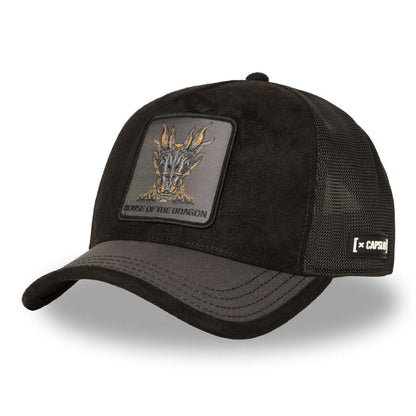 Gorras Trucker - Capslab house if dragon negra/gris GOT