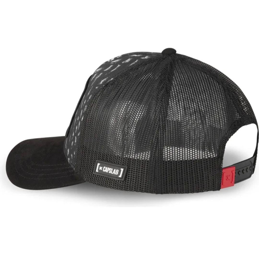 Gorras Trucker - Capslab Dracarys negra fire or blood