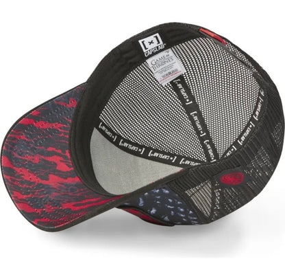 Gorras Trucker - Capslab Dracarys negra fire or blood