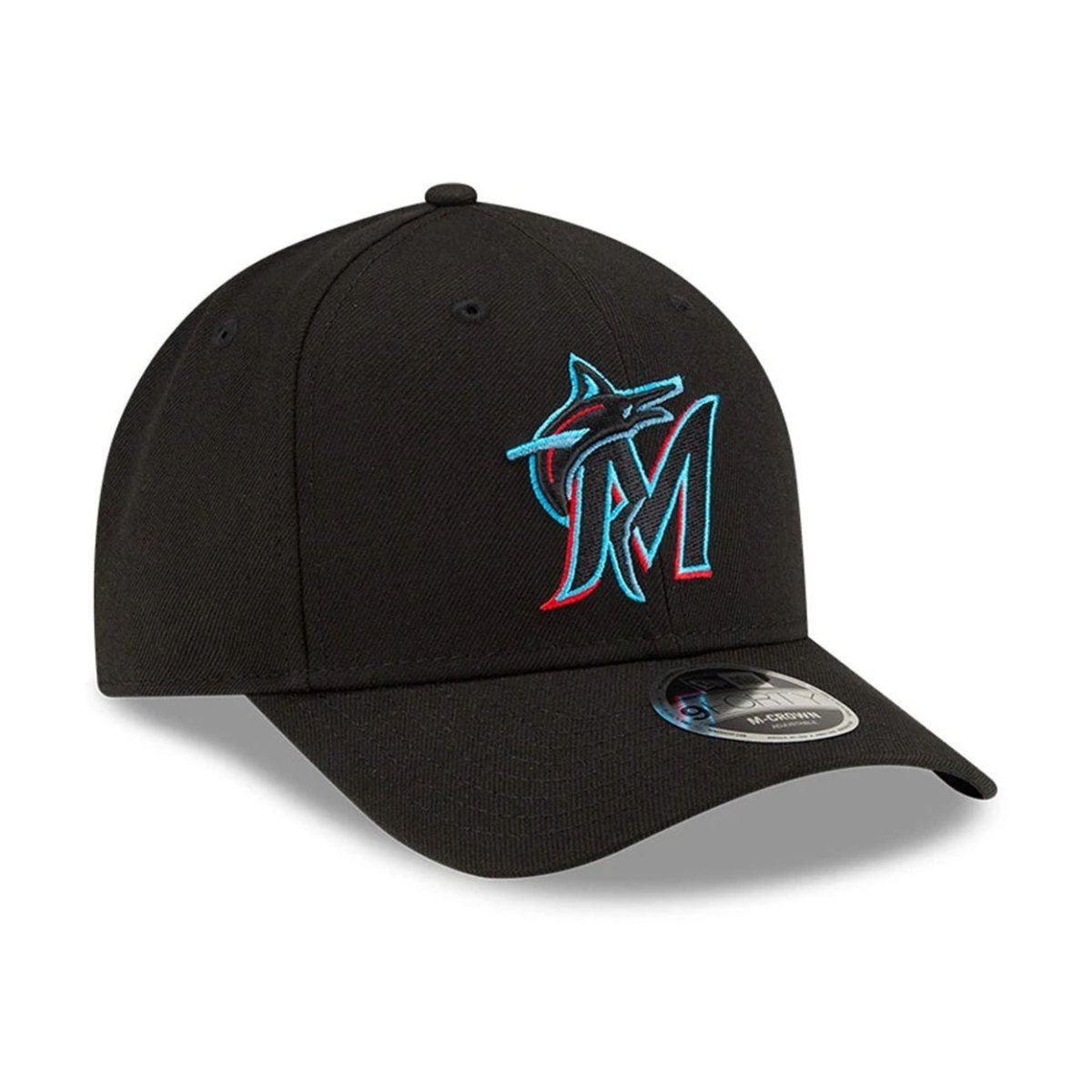Gorras snapback - Miami Marlins negra 9FORTY M-Crown