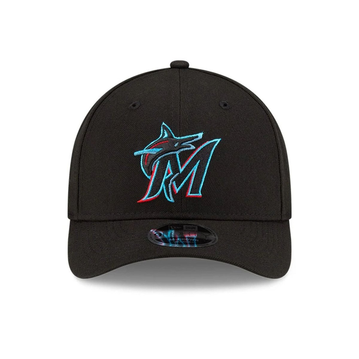 Gorras snapback - Miami Marlins negra 9FORTY M-Crown